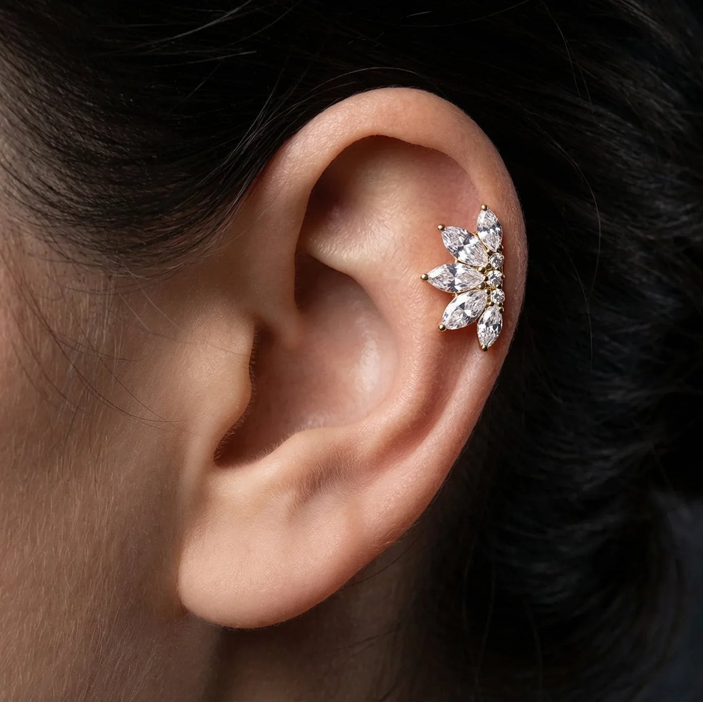 Lotus Stud · ASTM F136 Titanium