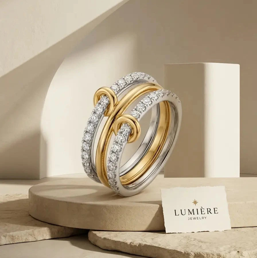 Lynx Sculptural Ring · 18K Gold Finish
