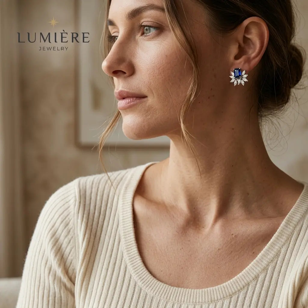 Jardin Studs · Gemstone