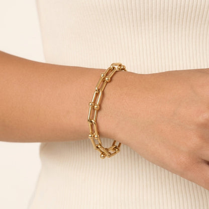 Isle Link Gold Jewelry Set
