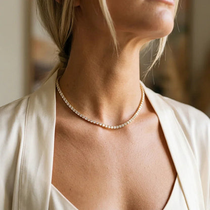 Isolde Diamond Tennis Necklace