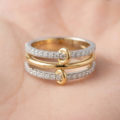 Lynx Sculptural Ring · 18K Gold Finish
