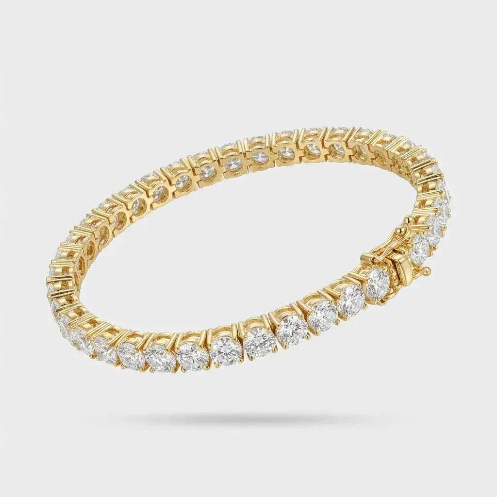 Lumière Tennis Bracelet · Moissanite