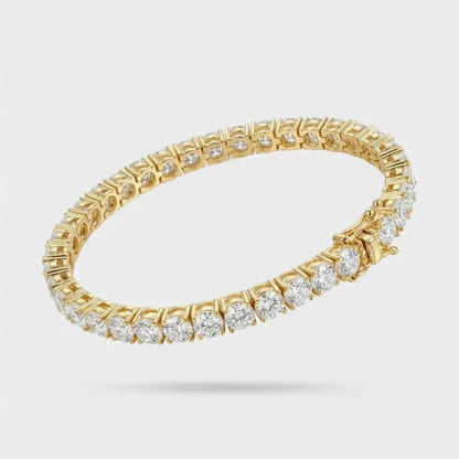 Lumière Tennis Bracelet · Moissanite