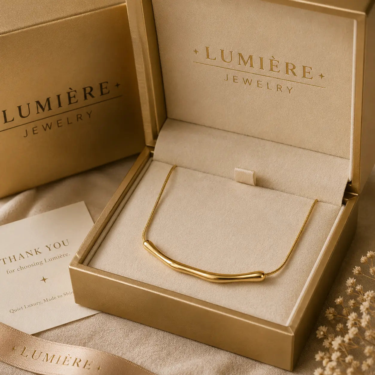 Arc Necklace · Gold / Silver