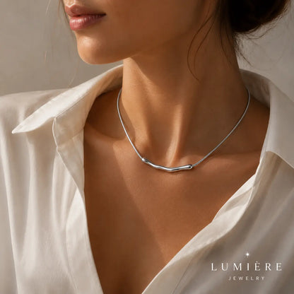 Arc Necklace · Gold / Silver