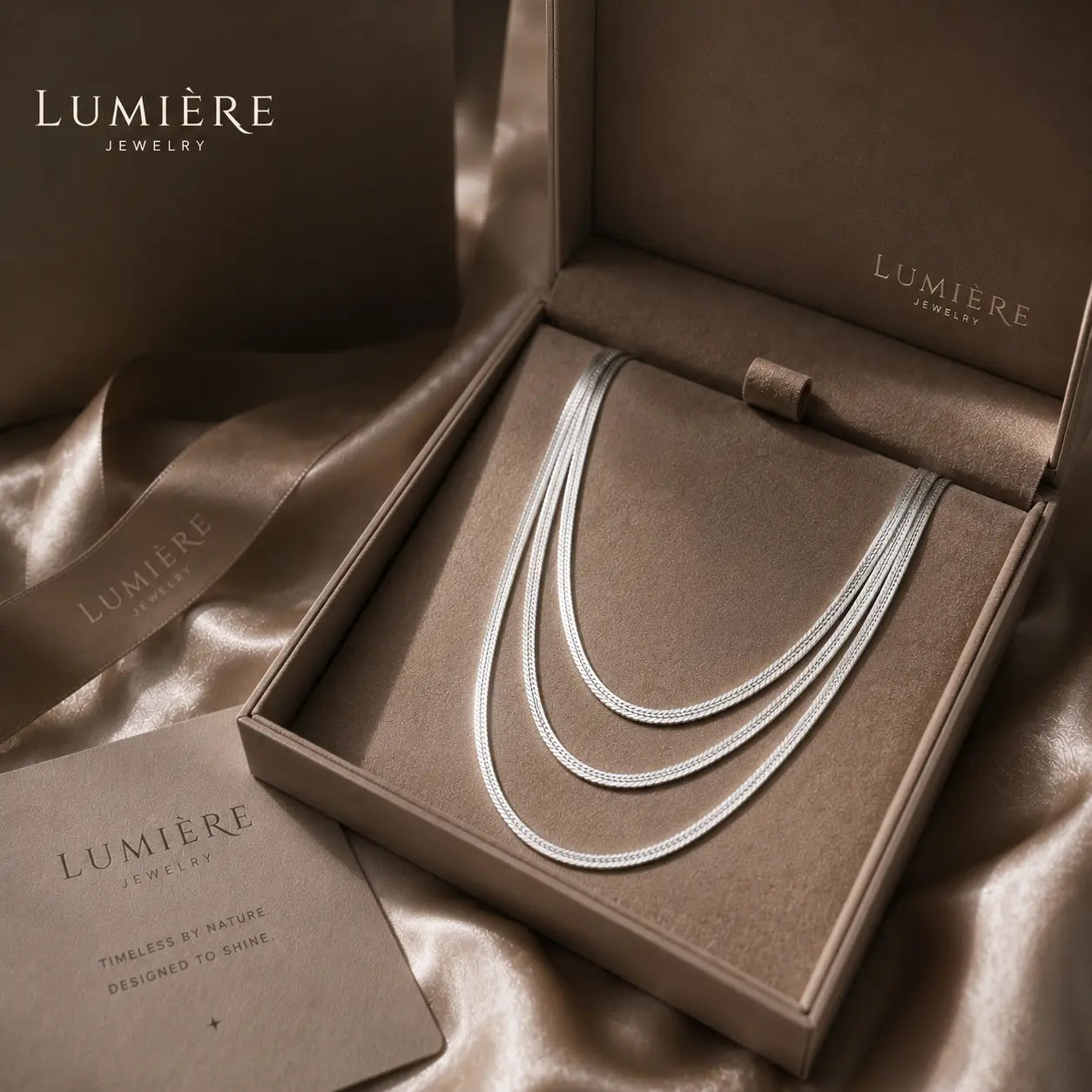 Flat Serpent Chain · Gold / Silver