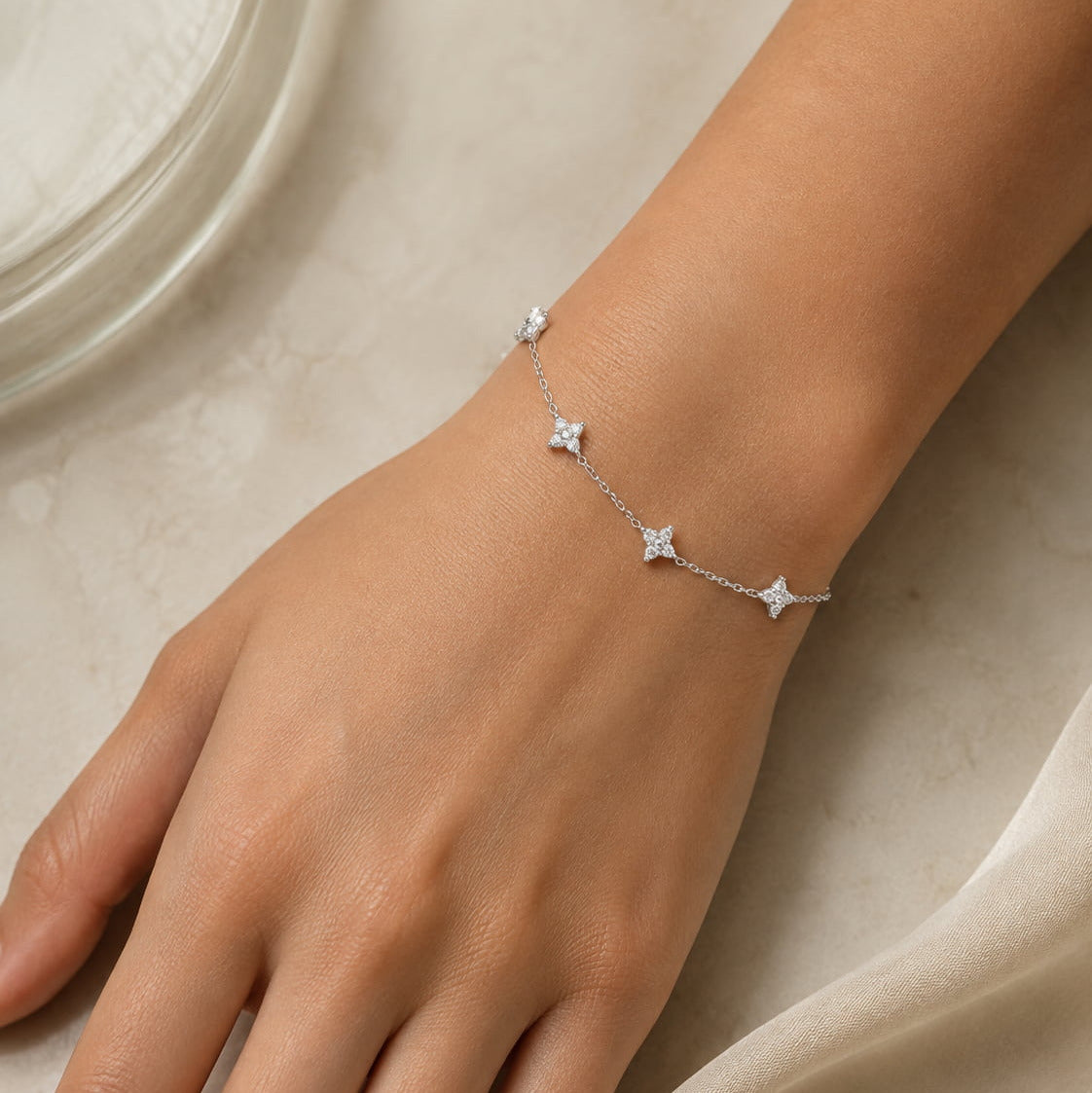 Collection Fleur de Lumière Silver