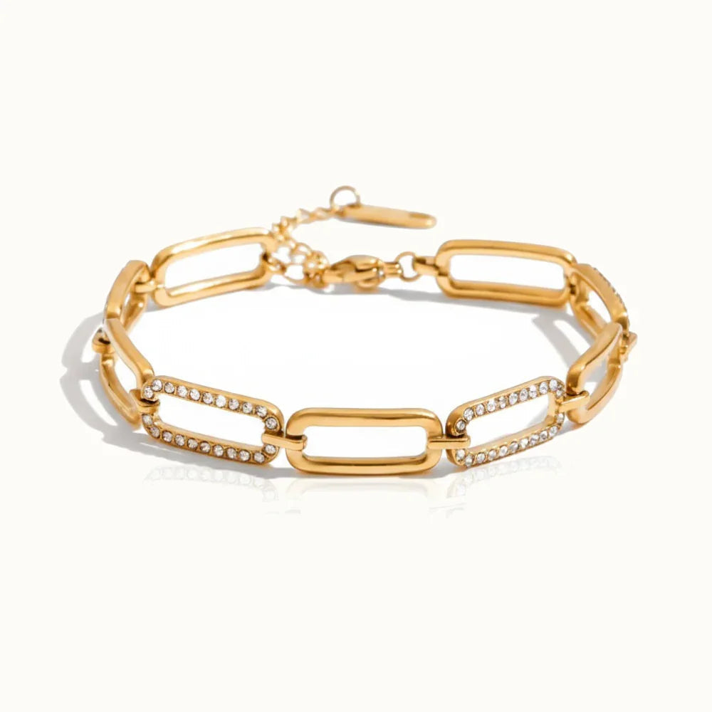 Coralie Diamond Chain Bracelet