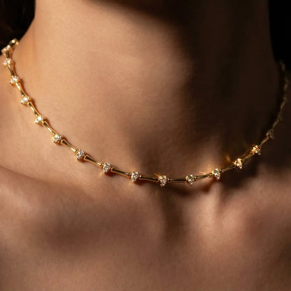 Celeste Collection · Warm Gold Finish