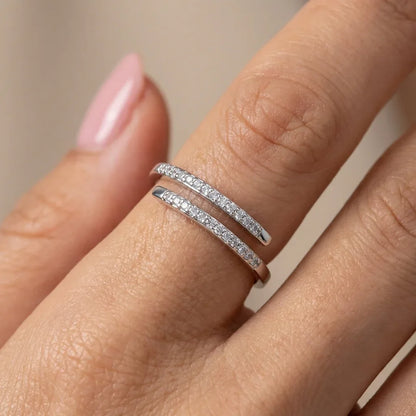 Parallel Ring · S925 Silver