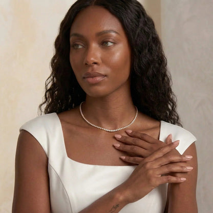 Isolde Diamond Tennis Necklace