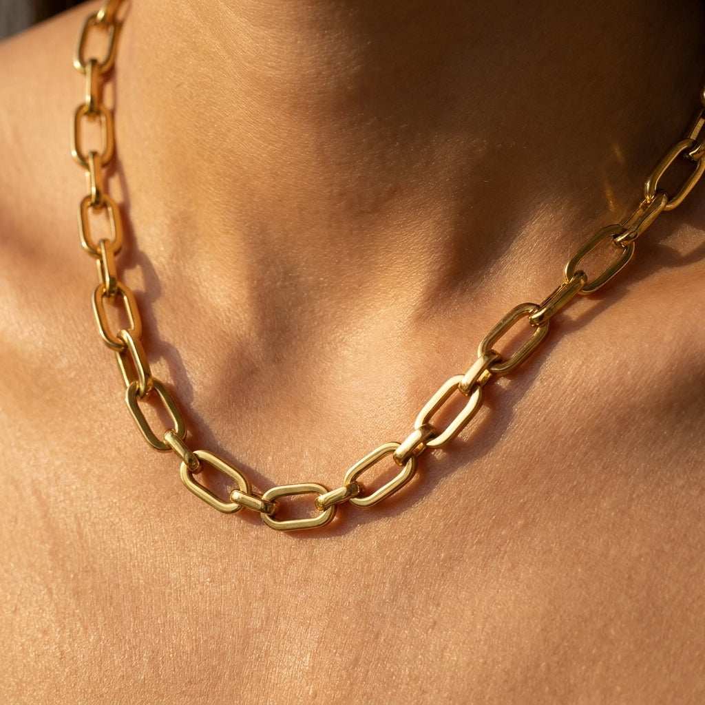 Lumière Chain Collection · 18K Gold Finish