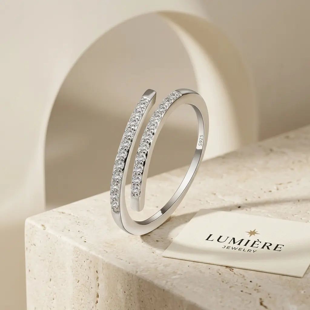 Parallel Ring · S925 Silver