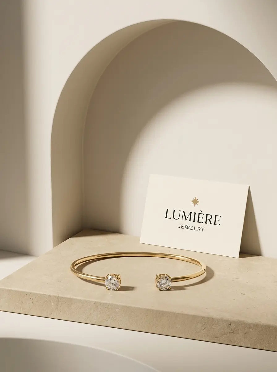 Eclipse Cuff · Gold / Silver