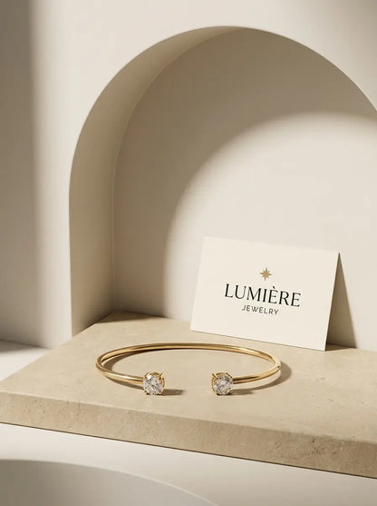 Eclipse Cuff · Gold / Silver