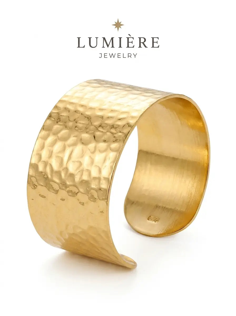 Arc Bangle · 18K Gold Finish