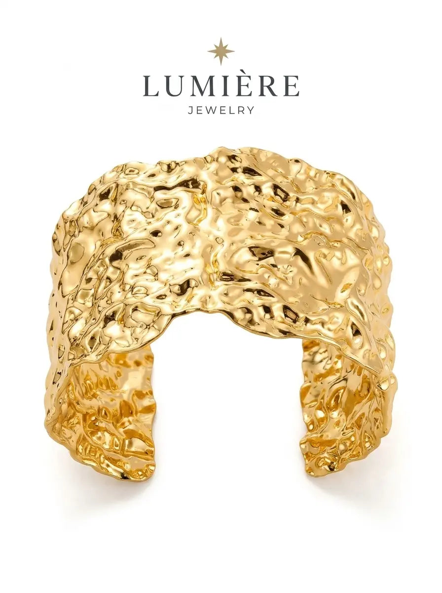 Arc Bangle · 18K Gold Finish