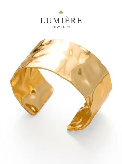 Arc Bangle · 18K Gold Finish