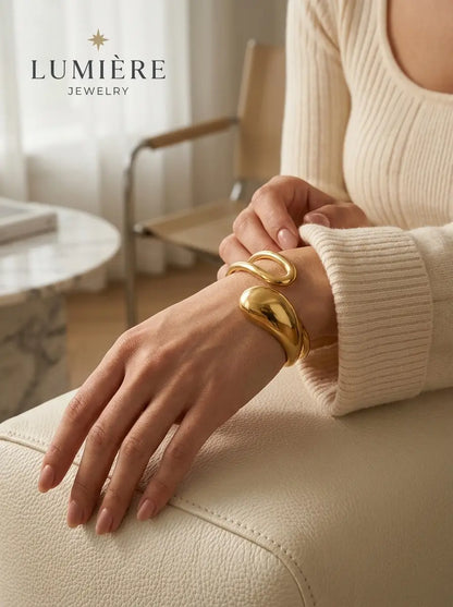 Goutte Cuff · Gold / Silver
