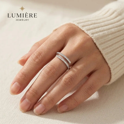 Parallel Ring · S925 Silver