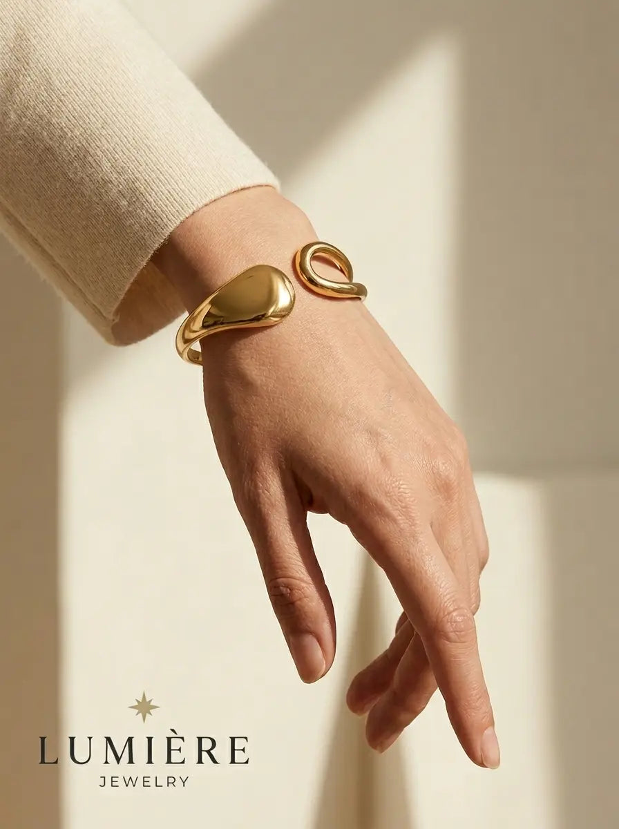 Goutte Cuff · Gold / Silver