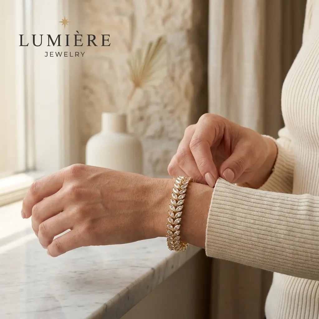 Laurel Bracelet · Gold / Silver