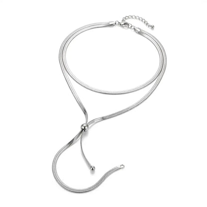 Serpent Chain Necklace · Gold / Silver