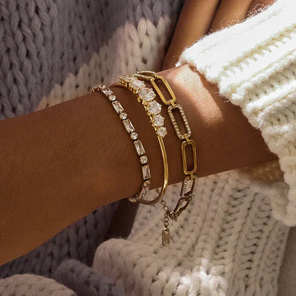 Coralie Diamond Chain Bracelet