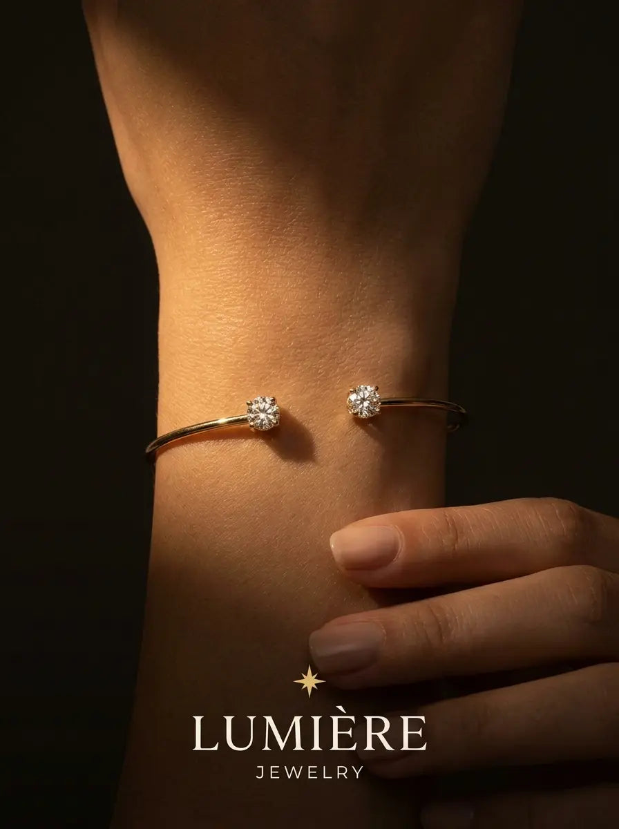 Eclipse Cuff · Gold / Silver