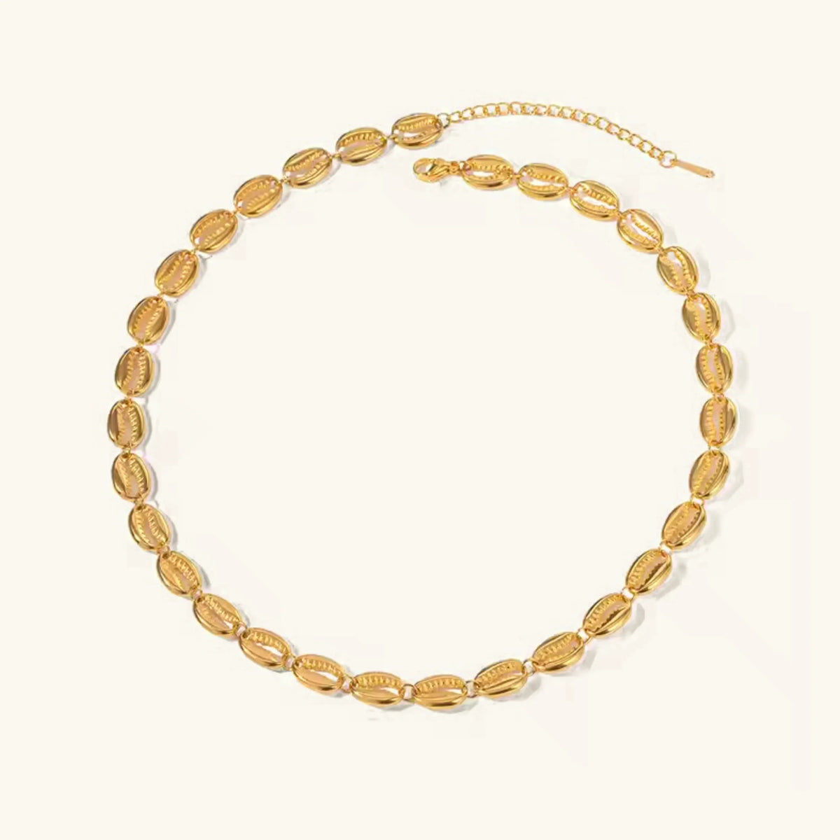 Pacifica Gold Seashell Necklace
