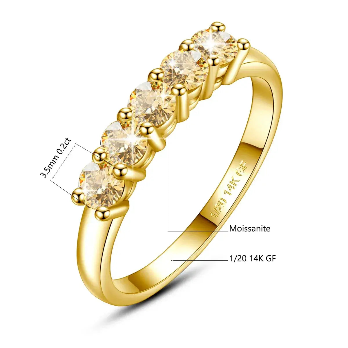 Eternity Band · 14K Gold Filled