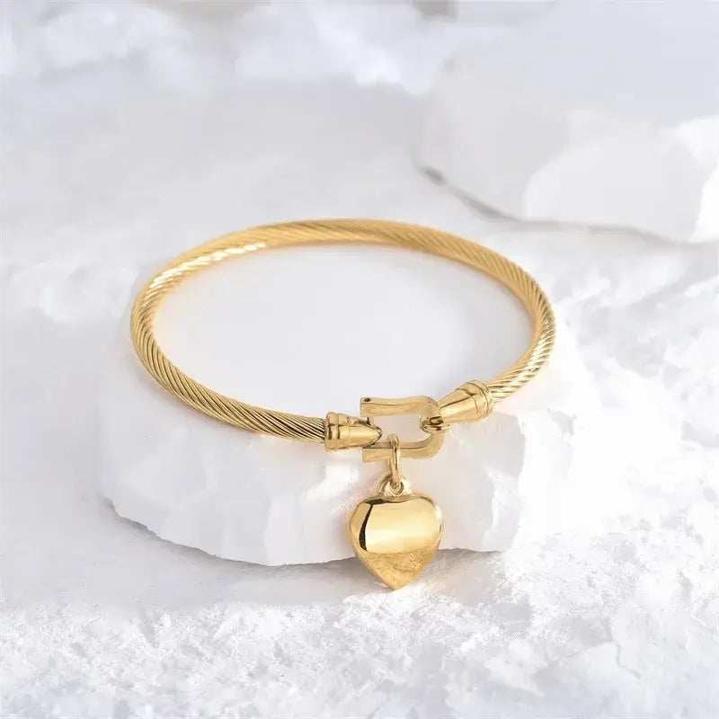 Cœur Bangle · 18K Gold