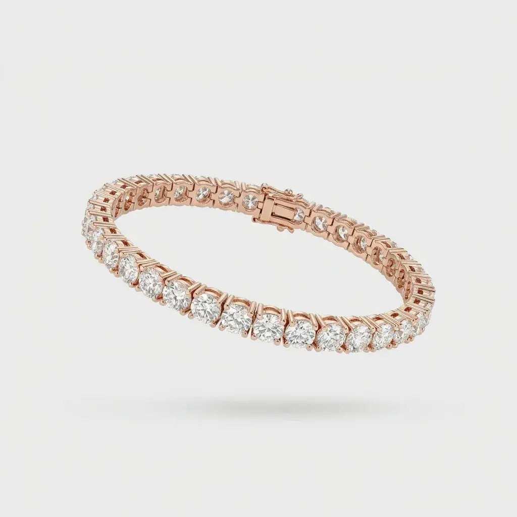 Lumière Tennis Bracelet · Moissanite