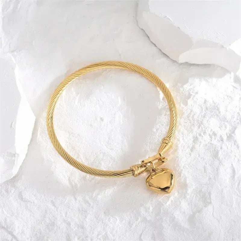 Cœur Bangle · 18K Gold