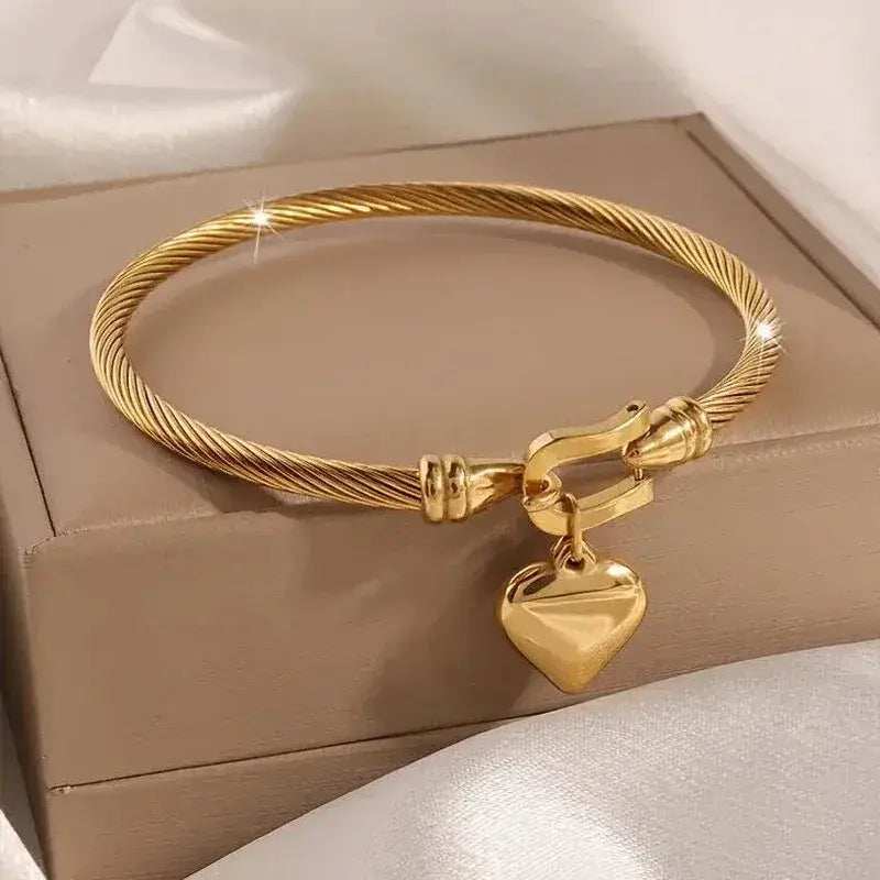 Cœur Bangle · 18K Gold