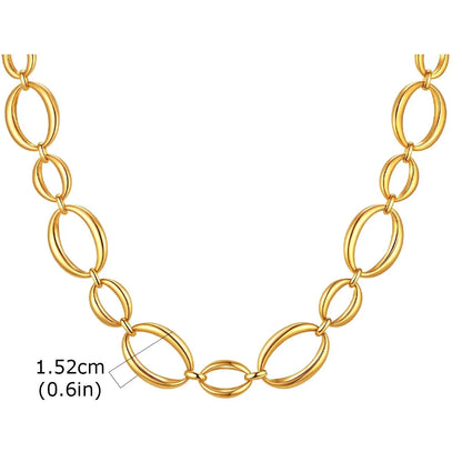 Ligne Collection · Necklace & Bracelet · 18K Gold Finish