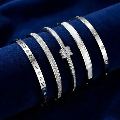 Lumière Bangle Collection · Stackable Bangles