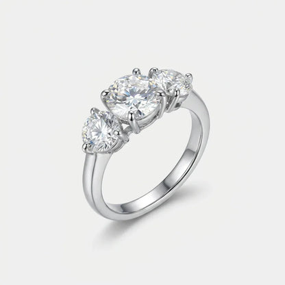 Trine Ring · 14K Gold Filled & Moissanite