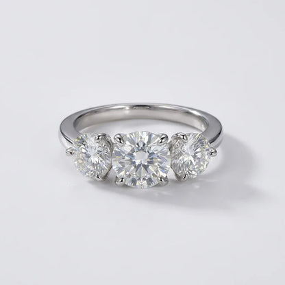 Trine Ring · 14K Gold Filled & Moissanite