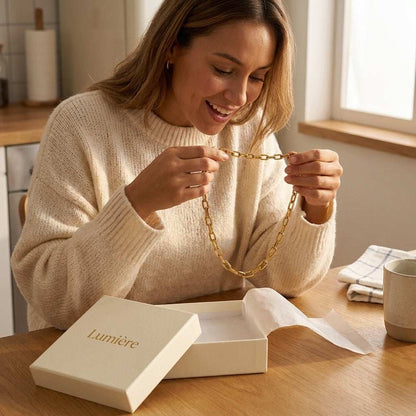Lumière Chain Collection · 18K Gold Finish
