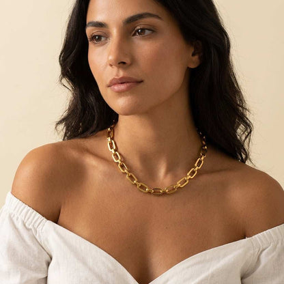 Lumière Chain Collection · 18K Gold Finish