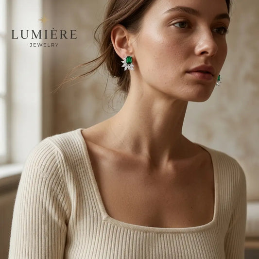Jardin Studs · Gemstone