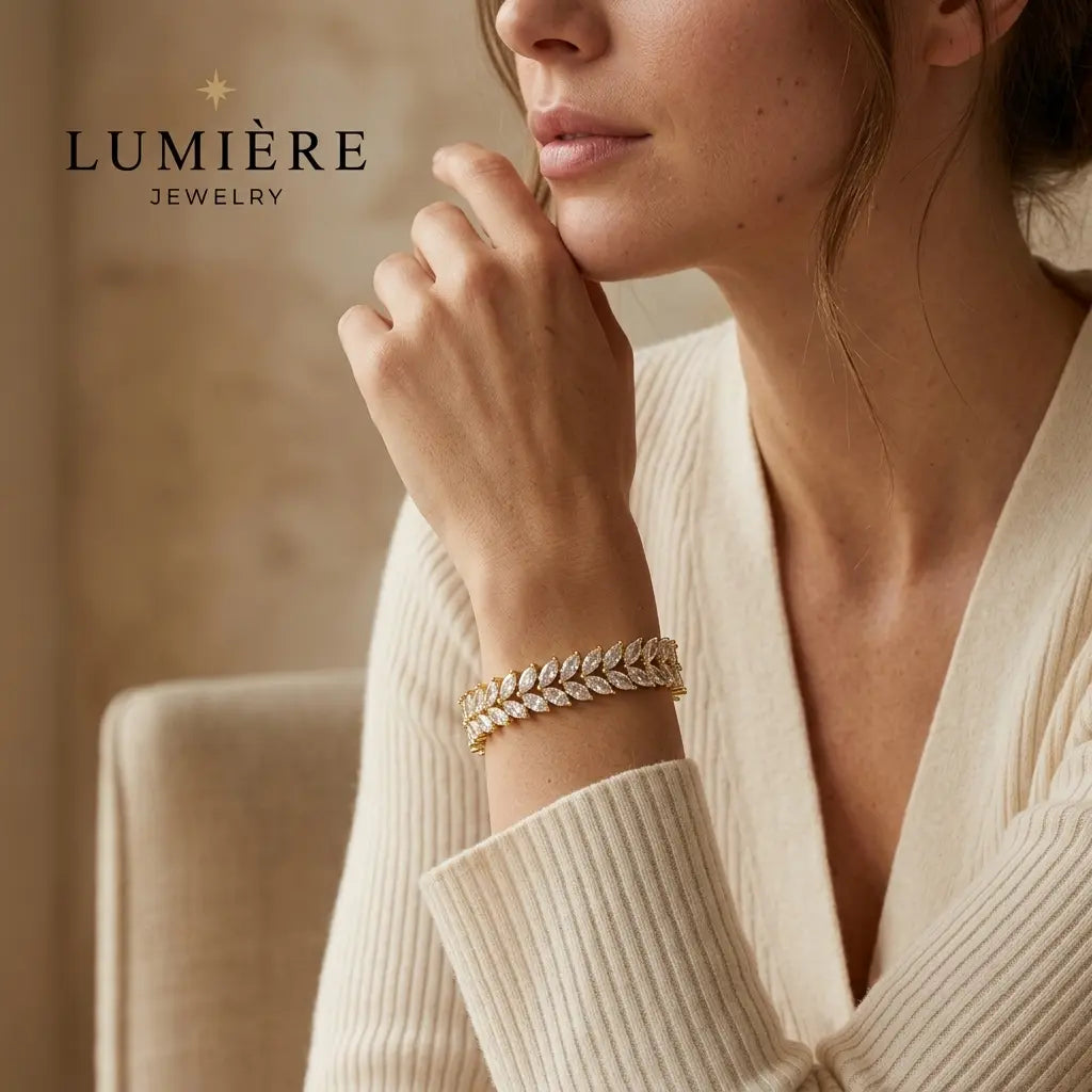 Laurel Bracelet · Gold / Silver