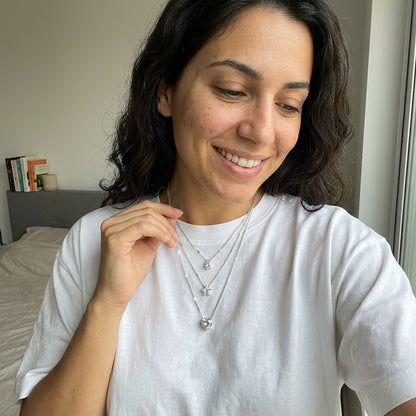 Céleste Layered Necklace · Gold Plated & Silver