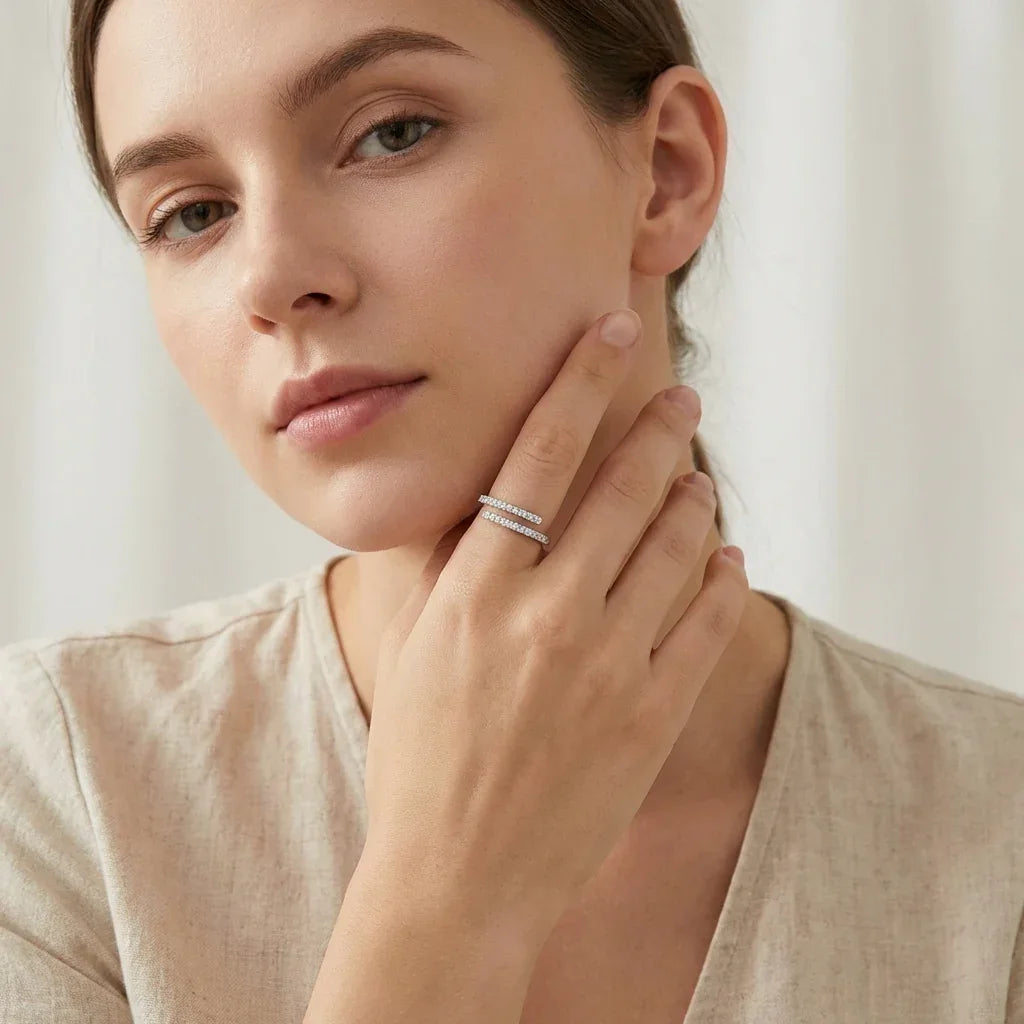 Parallel Ring · S925 Silver