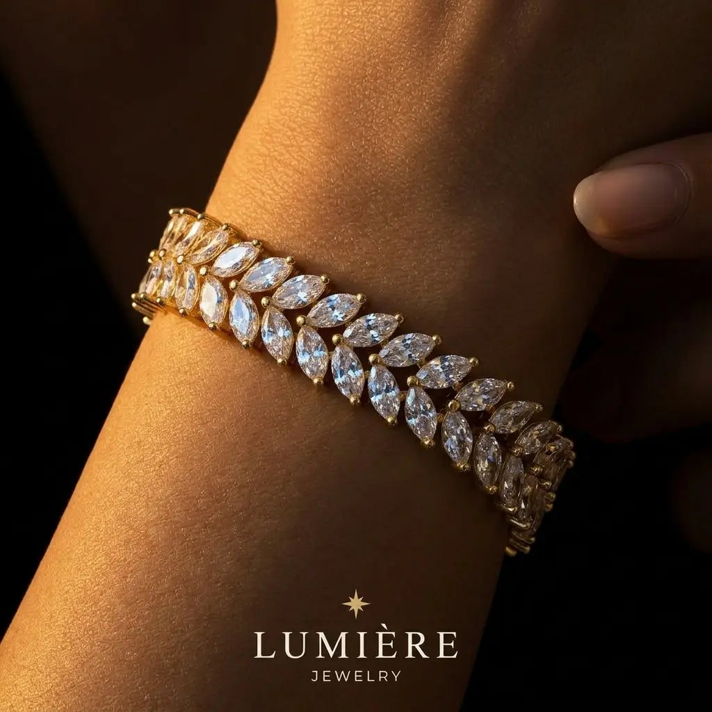 Laurel Bracelet · Gold / Silver