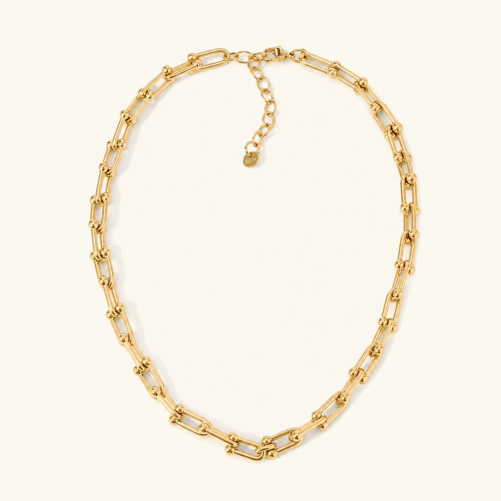 Isle Link Gold Jewelry Set