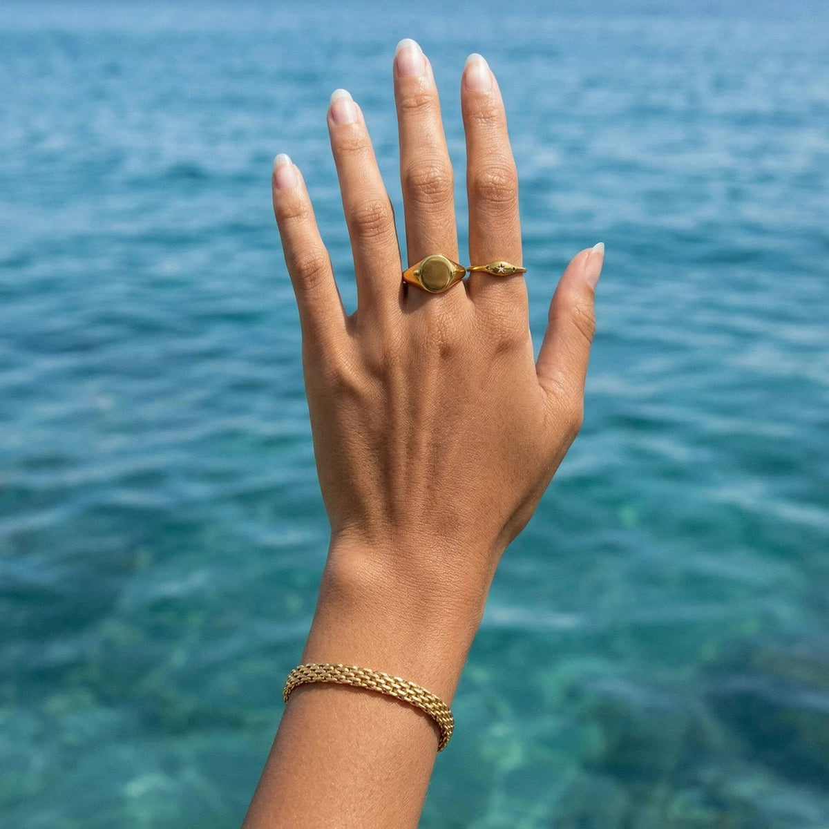 Imara Gold Chain Bracelet