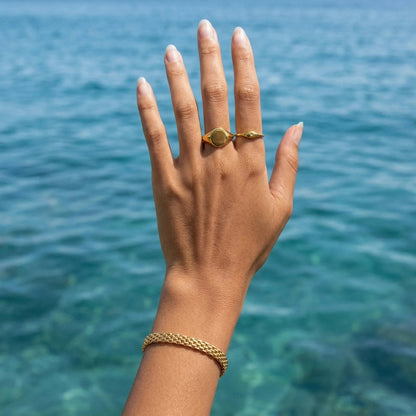 Imara Gold Chain Bracelet